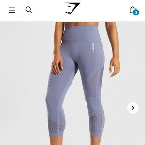 Gymshark Energy+ seamless cropped leggings